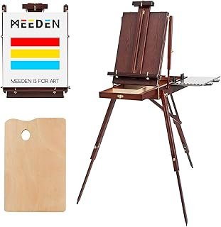 MEEDEN French Plein Air Easel: Holds Canvas up to 34" Art Easel Stand