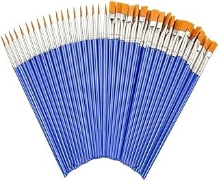 20-piece Acrylic Paint Brush Set for Oil Painting and Watercolor Painting Professional Set Multi-Functional line Drawing Tool for Artists