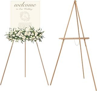 MEEDEN Wood Easel Stand for Display: Wooden Display Tripod Stand for Poster