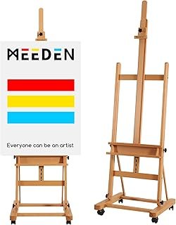 MEEDEN Adjustable H Frame Art Easel: Easel Stand for Painting and Display