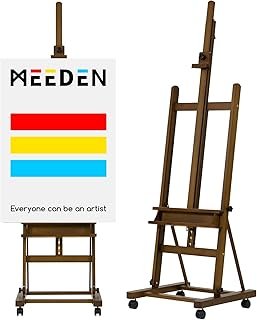 MEEDEN Adjustable H Frame Art Easel: Easel Stand for Painting and Display