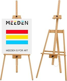 MEEDEN Art Easel Stand for Painting: Holds Canvas up to 43" Painting Easels