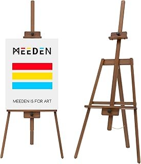 MEEDEN Art Easel Stand for Painting: Holds Canvas up to 43" Wood Easels