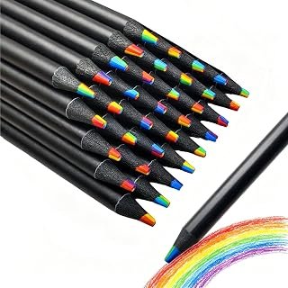 36 Pcs Rainbow Pencils, Drawing Colouring Pencils