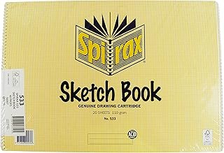 Spirax 533 Sketch Book A3 297X420mm 20 Leaf/40 Page
