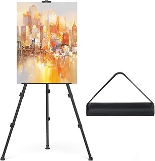 Art Painting Tripod Easel Stand - Portable Adjustable Display Artist Easel