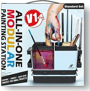 V1 2.0 Standard Set Portable Modular Miniature Painting Station